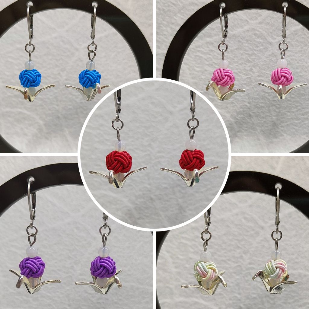 orizuru mizuhiki tama jeřáb